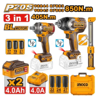 Набор аккумуляторных инструментов INGCO COSLI251085