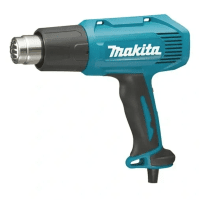 Фен строительный Makita HG6030K