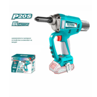 Аккумуляторный заклепочный инструмент TOTAL TRTLI2005