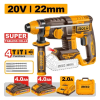 Аккумуляторный перфоратор INGCO CRHLI222085