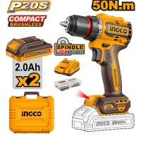 Аккумуляторный шуруповерт INGCO CDLI205062