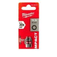 Биты для шуруповерта MILWAUKEE SHOCKWAVE IMPACT DUTY TX20 X 25ММ 4932430874