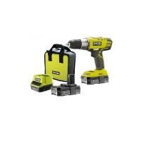 Дрель-шуруповерт аккумуляторная Ryobi R18DDP2-220S ONE+ 5133003376