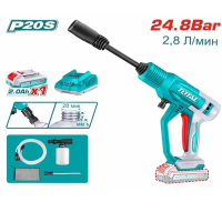 Аккумуляторная мойка высокого давления TOTAL TPWLI20362